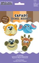 QCK433 Safari Animal Magnet kit