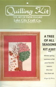 A Tree for All Seasons Quilling Kit