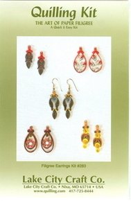 filigree Earrings Quilling Kit