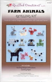 Farm Animals Quilling Kit