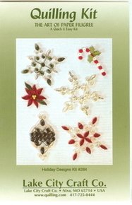 Quilled  Holiday Designs Kit (K284 )