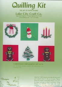 Christmas Ornaments Quilling Kit (K276)