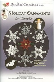 Qulled Holiday Ornaments