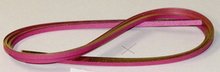 Loganberry Quilling Strips with Gold Edge