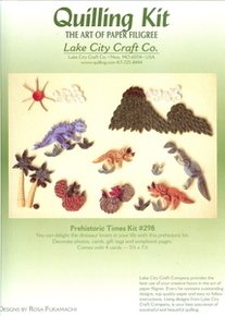 Prehistoric Times Quilling Kit