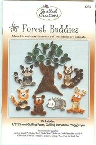Forest  Buddies Quilling Kit