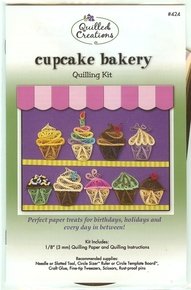 Cupcake Bakery Quilling Kit