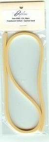 Cayman Sand translucent vellum quilling strips